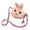 Beige, variant on Girls Fashion Cute Rabbit Purse Crossbody Messenger for Kids And