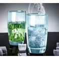 thumbnail image 5 of 9.5 Oz Set of 6 Tritan Plastic Drinking Glasses Dishwasher Safe BPA Free Unbreakable Juice Glasses for Kids Shatterproof Wine Water Glasses Acrylic Tumblers (9.5 Oz Light Blue), 5 of 6