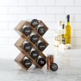 thumbnail image 3 of Farberware Prefilled 10 Jar Wood Spice Rack, 3 of 4