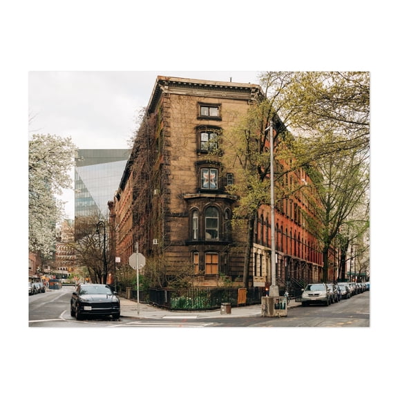 Stuyvesant Street, East Village 01 - Manhattan New York Photography Unframed Wall Art Print 5 x 7 inches