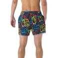 thumbnail image 2 of Dolfin Uglies Men's 5" Shorty Boardshort in Graffiti Jungle, Size XX-Large, 2 of 2
