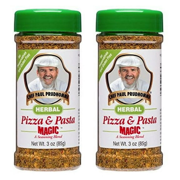 Chef Paul Prudhomme’s Herbal KEF28 Pizza and Pasta Magic Seasoning Blend 3.0 OZ.