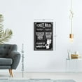 thumbnail image 5 of CDDposter His And Hers Bathroom Rules Canvas - 1 Panel Typography Bathroom Quotes Wall Decor - Bathroom Art Funny Quote and Bathroom Wall Art Canvas - Funny Wall Quotes - 20" X 30", 5 of 7