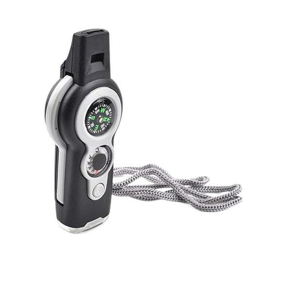 multifunctional Survival Hiking Gear, Whistle with ,Flashlight,,,Signaling Mirror for Travelling,Outdoor Activities