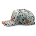 thumbnail image 3 of Vintage Wildflower Baseball Cap – Floral Botanical Dad Hat with Artistic Watercolor Flower Pattern, Romantic Bright Colorful Bloom Design, Comfortable Snapback, 3 of 7