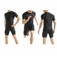 thumbnail image 3 of TUOY Men's Padded Compression Rib Chest Protector Shirt Protective Shirt, 3 of 14