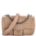 thumbnail image 1 of Pre-Owned Chain Flap Shoulder Bag Diagramme Quilted Leather Medium By Rebag, 1 of 6