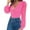 Hot Pink, variant on Women Blouses Cute Graphic Tee Womens V Neck Tee Shirts plus Size Running Clothes Undershirt Woman Sheer Blouse Top Woman Dress Blouses N L Junior Medium Tops Boy Girl Lace Tops for Women White M