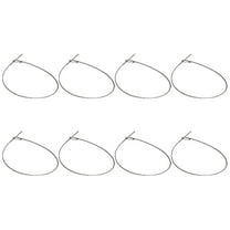 VORCOOL 8Pcs Portable Foldable Stainless Steel Skewers for Fruit Kabobs