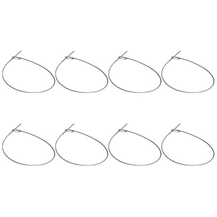 VORCOOL 8Pcs Portable Foldable Stainless Steel Skewers for Fruit Kabobs