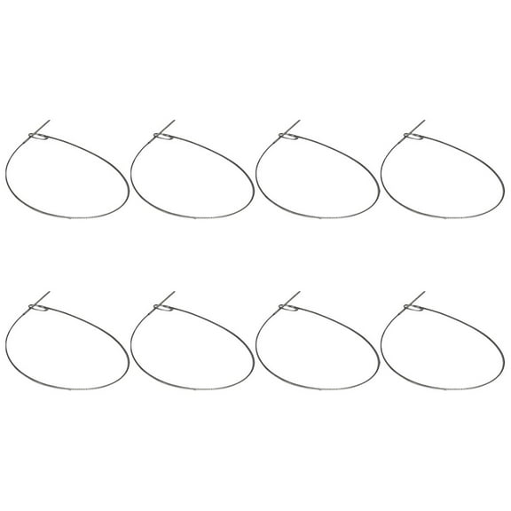 VORCOOL 8Pcs Portable Foldable Stainless Steel Skewers for Fruit Kabobs