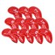 thumbnail image 1 of 12pcs/set Pu Golf Iron Head Covers Golf Club Headcover Red Afortunado Sencillez, 1 of 5