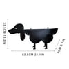 Mnycxen 1Pc Creative Metal Wall-Mounted Or Free-Standing Bathroom Tissue Storage