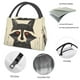 thumbnail image 4 of Fotbe Retro Raccoon Graphic Print Bolsa Térmica Portátil con Estampado, Bolsa de Entrega de Alimentos Aislada, Bolsa Reutilizable de Gran Capacidad para Comidas y Supermercado, 4 of 6