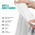 thumbnail image 5 of Comficlouds Waterproof Mattress Protector Terry Top Twin Size White, 5 of 10