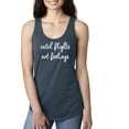 thumbnail image 1 of Catch Flights Not Feelings Racerback Tank, 1 of 2