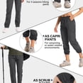 thumbnail image 5 of liyiyiyia Women's Cargo Pants Outdoor Hiking Pants Lightweight Quick Dry Water Resistant Mountain Trouser with Multi Pockets, 5 of 9