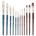 thumbnail image 2 of Creative Mark Mimik Kolinsky Synthetic Sable Short Handle Brushes And Sets - Elite Professional Brushes for Painting, Artists, Students, & More! - [Set of 12 - Set], 2 of 6