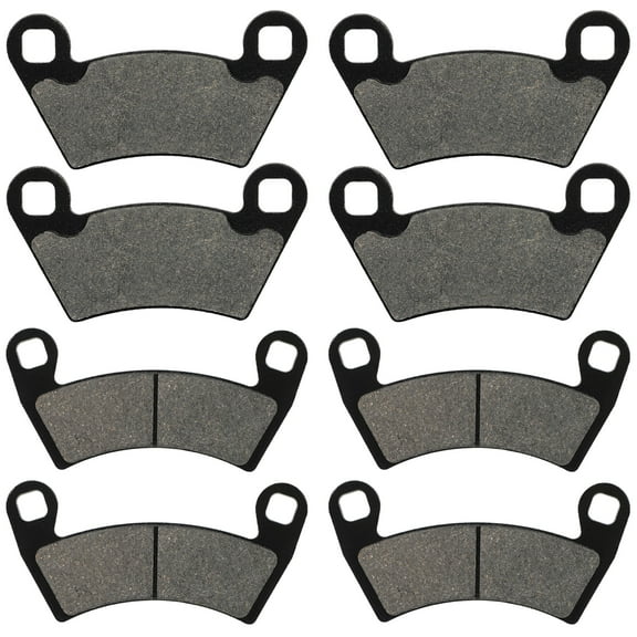 ECCPP Brake Pads Replacement For Polaris Ranger 500 570 700 800 XP RZR 900, FA354 FA452 Front and Rear Replacement Brake Pads Kits