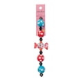 thumbnail image 3 of John Bead Super Cute Acrylic Red Blue Candy Mix 5" Bead Strand, 3 of 3