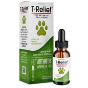 MediNatura T-Relief Pet Arthritis Pain Relief, Homeopathic, 50 ml Oral Drops
