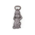 thumbnail image 2 of Monkey with Bananas Bottle Opener Polished Silver Aluminum, 2 of 4