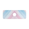 thumbnail image 7 of Yayeee Faucet Mat for Kitchen Sink 14.7" Diatomite Long Splash Guard Pad, Blue Gradient, 7 of 7