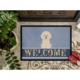thumbnail image 3 of BB5656MAT Tapis de Bienvenue Intérieur Ou Extérieur 18 x 27 Po. Bichon Frise, 3 of 4