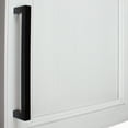 thumbnail image 3 of GlideRite 6.25 in. Center Solid Square Bar Cabinet Pull, Matte Black, 3 of 4