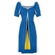 thumbnail image 4 of Vestido de verano con bandera de Claus para mujer traje de cumpleaños de lujo, 4 of 6