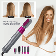 thumbnail image 4 of Peine de aire caliente 5 en 1, rizador automático, peine para peinar, secador de cabello liso, húmedo y seco, 4 of 4