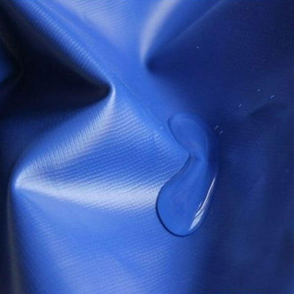 DECORNIJIA Water Resistant Apron Waterproof Kitchen Apron Greaseproof Blue 1Set