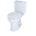 thumbnail image 3 of TOTO® Drake® II 1G® Two-Piece Round 1.0 GPF Universal Height Toilet with CEFIONTECT, Sedona Beige - CST453CUFG#12, 3 of 5