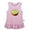Pink Sleeveless Dresses #A, variant on Fruit Kiwi Pattern Dresses For Baby, Newborn Babies Skirts, Infant Princess Dress, 0-24M Kids Graphic Clothes (Pink Raglan Dresses, 0-6 Months)