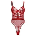 thumbnail image 1 of Sexy Lingerie Backless Hollow Mesh Suit, 1 of 5