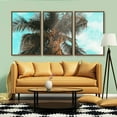 thumbnail image 3 of IDEA4WALL 3 Piece Canvas Wall Art Tropical Palm Trees Canvas Prints Framed Wall Art Decor, 3 of 4