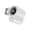 White, variant on Portable Car Air Circulator Fan with Clip, Rechargeable Personal Ventilator for Travel and Outdoor Use, Compact Handheld Design, Summer Vehicle Accessories, Black