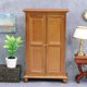thumbnail image 3 of Vogacara Mini vitrina para casa, casilleros de de doble puerta DIY, accesorio de muebles Retro de microescena, cocina, sala de estar y dormitorio Muebles de casa de muñecas Marrón Vogacara FN011095-02, 3 of 6
