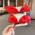 thumbnail image 4 of Hair Bows Hair Bows Clips Barrette Hair Bows Hair Bows For Girls Cute Hair Bows 2pcs Hair Bows Velour Material Lightweight Portable Soft Hand Feeling Comfortable Wearing Barrette, 4 of 5