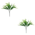 thumbnail image 2 of Toystoory Apariencia realista Hojas artificiales para decoración Flores artificiales ecológicas Fácil de limpiar 21Haima Persia Leaf 21Hoja de Haima Persia 2Conjunto, 2 of 6