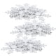 thumbnail image 1 of Ouitble Decoración de Copos de Nieve, 1 Paquete de 6 cm Decoración de Copos de Nieve Tela no Tejida Decoración navideña Lentejuelas de Nieve Plata, 1 of 5