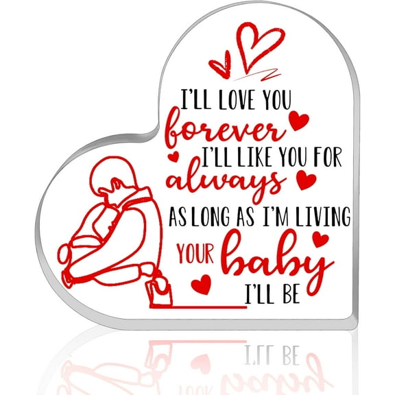 Stocking Stuffers for Her Girlfriends Gift for Couples I Love You Gifts for Wife Birthday Unique Gift Ideas for Girlfriend Valentines Present Keepsake Desk Home Decor Acrylic Plaque