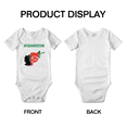 thumbnail image 3 of Afghanistan Map Flag Baby Rompers Bodysuit (White, 0-3 Months), 3 of 5