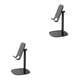 thumbnail image 1 of Seitruly Gran oferta, soporte Universal para teléfono y tableta, escritorio para iPhone, soporte para tableta de escritorio para teléfono negro 2piezas, 1 of 6