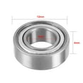 thumbnail image 2 of Unique Bargains 20pcs MR126ZZ 6mmx12mmx4mm Double Shielded Miniature Deep Groove Ball Bearing, 2 of 4