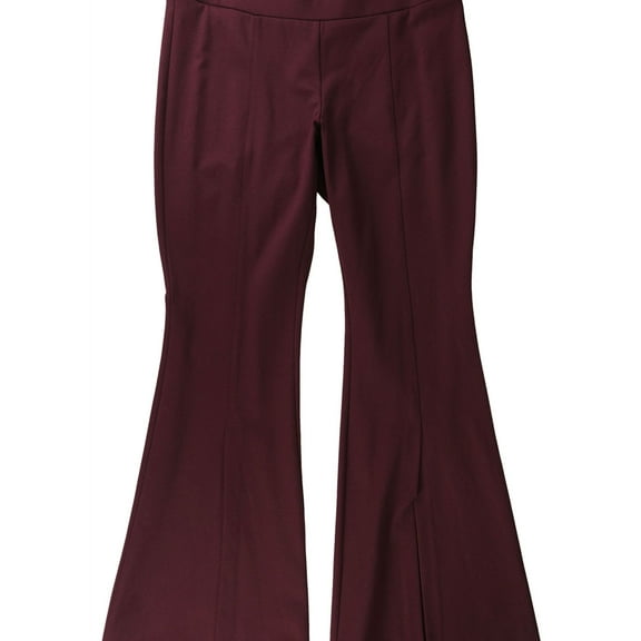 I.N.C Womens Split-leg Casual Trouser Pants, Red, 18