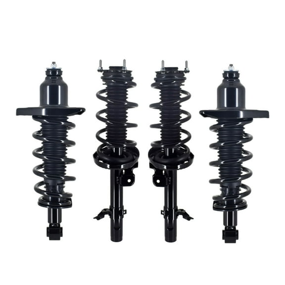 Set 4 Front-Rear Quick Complete Strut-Coil Spring For 2017-2023 Honda Ridgeline