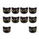 thumbnail image 5 of 10 cuentas acrílicas con forma de cabeza de gato para pulseras, llaveros y adornos. Ojos negros y amarillos, 5 of 7