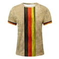 thumbnail image 6 of Mens Germany Theme Sports T Shirt Casual Crewneck Short Sleeve T-Shirt Summer Fitness Tees, 6 of 6