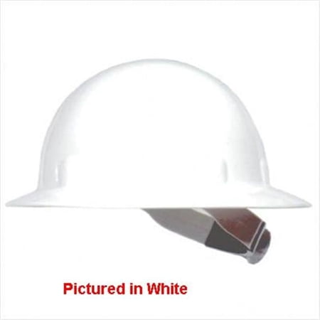 Fibre-Metal by Honeywell Yellow E1 Thermoplastic Full Brim Hard Hat With SwingStrap 8 Point Suspension